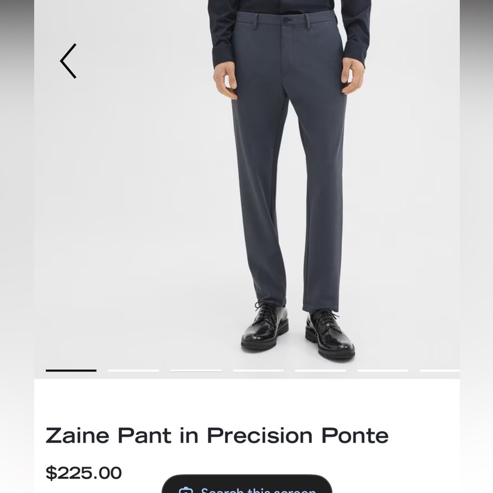 Theory Gray Dress Pant